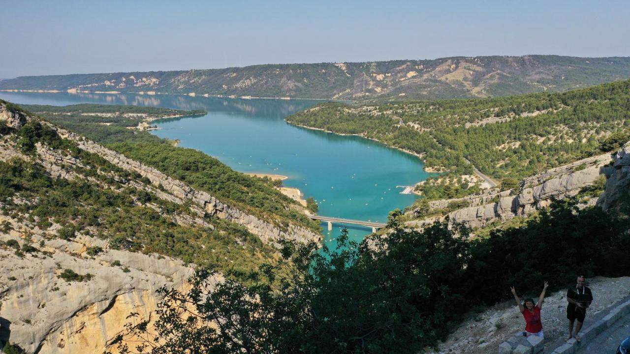 Camping Panoramique Du Verdon Castellane Exteriér fotografie