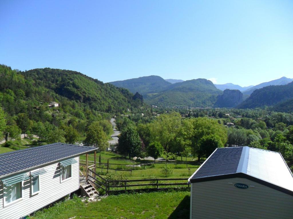 Camping Panoramique Du Verdon Castellane Exteriér fotografie