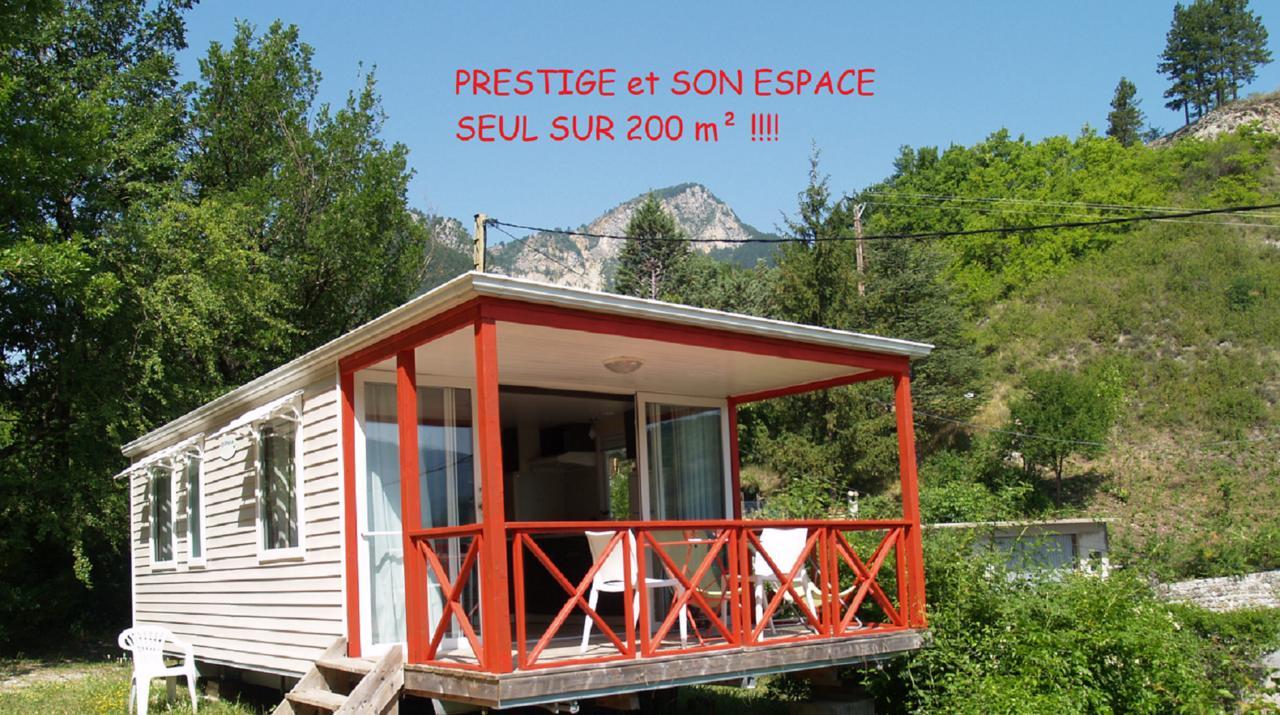 Camping Panoramique Du Verdon Castellane Exteriér fotografie